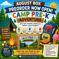 August Learning Box: Camp Pre-K Adventure - 20+ hands-on camping-themed activities for ages 2-5