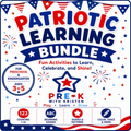 Red, White. & Blue Learning Bundle (ages 3-5)