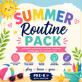 Summer Routine Pack Printable Download